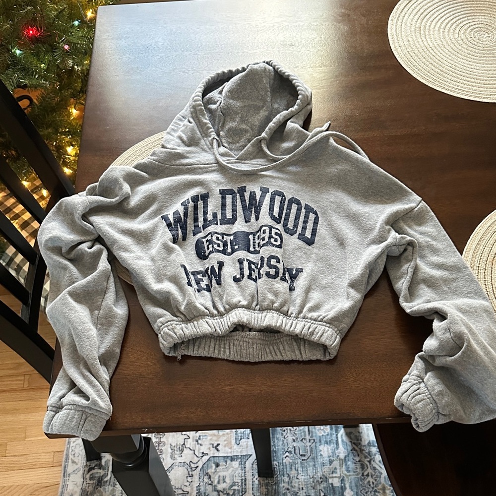 Cropped wildwood hoodie